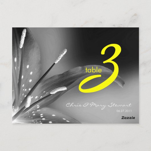 tabelnummerkaart briefkaart (Achterkant)