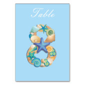 Tabelnummerkaart Kaart (Achterkant)