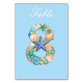 Tabelnummerkaart Kaart (Voorkant)