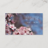 tabelnummerkaart met adres en datum plaatskaartje (Achterkant)