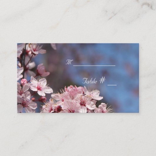 tabelnummerkaart met adres en datum plaatskaartje (Voorkant)