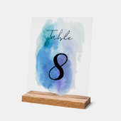 Tabelnummers Acryl Bord (Hoek)