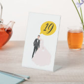 Tabelnummers Reclamebord Met Voetstuk (Insitu)