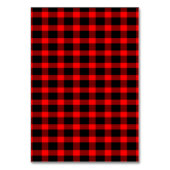 Tabelnummers voor de ustige jachtbuffervoorraad kaart (Achterkant)