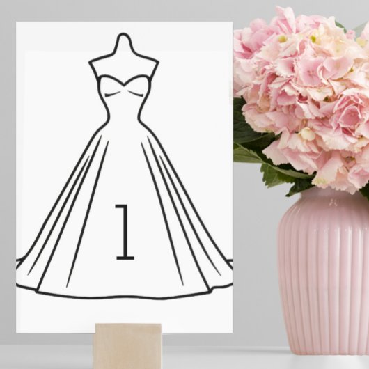 Tabelnummers voor het Silhouette Collectie Kaart