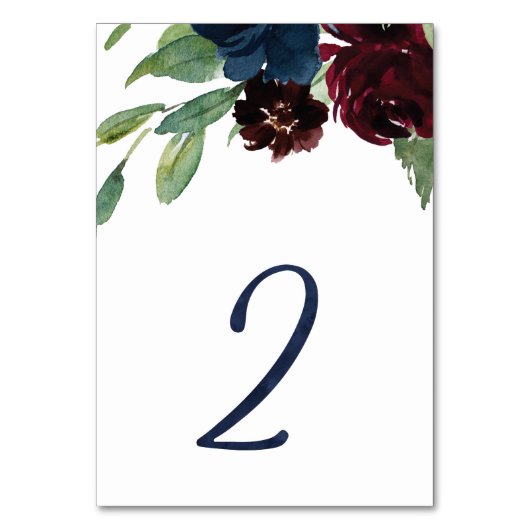 Tabelnummers voor KJ #2 Kaart (Voorkant)