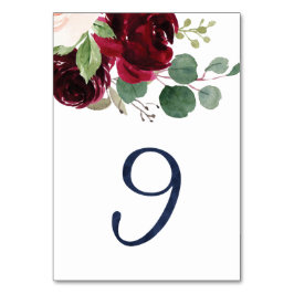 Tabelnummers voor KJ #9 Kaart