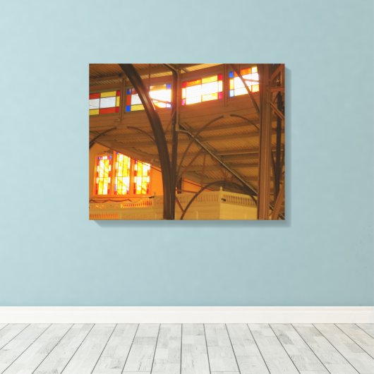 Tabernacle Aftermiddag - Martha's wijntuin Canvas Afdruk (Insitu (Houten vloer))