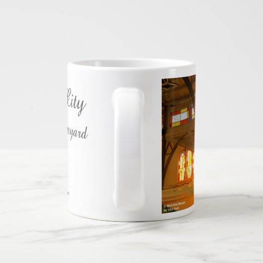 Tabernacle Aftermiddag - Martha's wijntuin Grote Koffiekop (Achterkant)