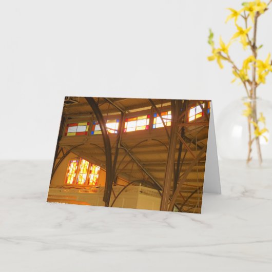 Tabernacle Aftermiddag - Martha's wijntuin Kaart (Gele Bloem)