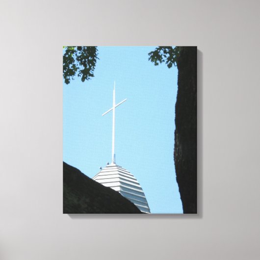 Tabernacle Cross - Martha's wijngaard Canvas Afdruk (Voorkant)