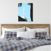 Tabernacle Cross - Martha's wijngaard Canvas Afdruk (Insitu (Slaapkamer))