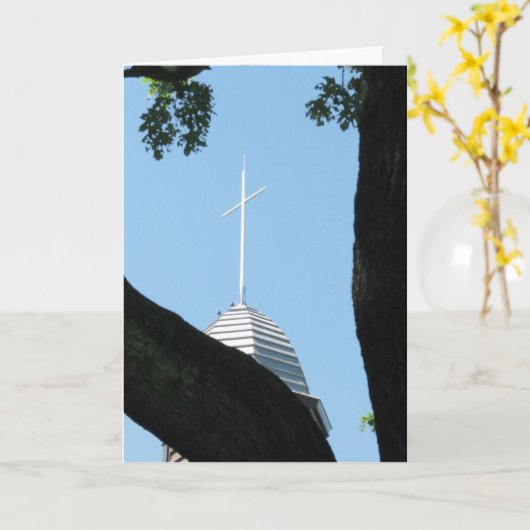 Tabernacle Cross - Martha's wijngaard Kaart (Gele Bloem)