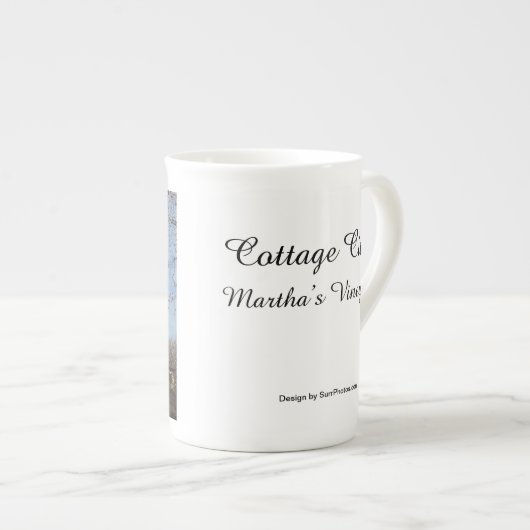 Tabernacle en Church Steeple - Martha's wijntuin Porselein Kop (Voorkant rechts)