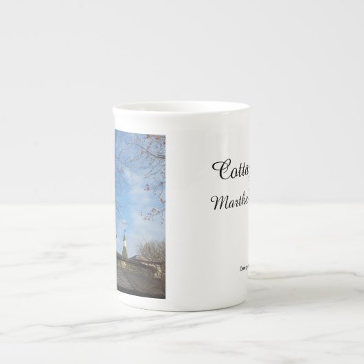 Tabernacle en Church Steeple - Martha's wijntuin Porselein Kop (Voorkant)