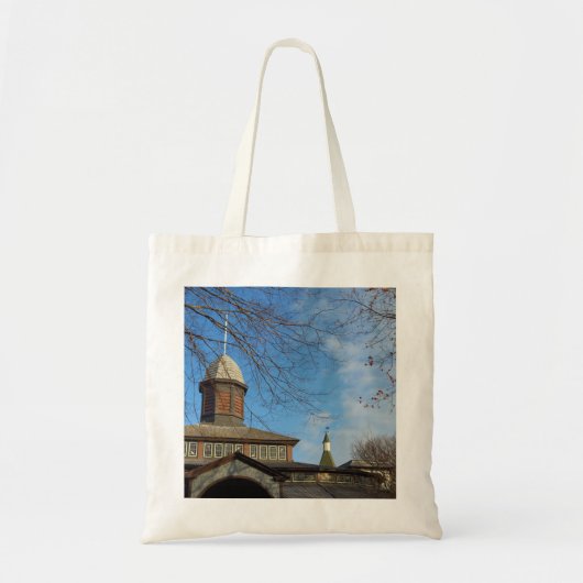 Tabernacle en Church Steeple - Martha's wijntuin Tote Bag (Voorkant)