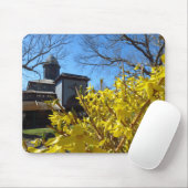 Tabernacle en Forsythia - Martha's wijngaard Muismat (Met muis)