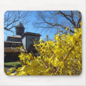 Tabernacle en Forsythia - Martha's wijngaard Muismat (Voorkant)