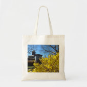 Tabernacle en Forsythia - Martha's wijngaard Tote Bag (Voorkant)