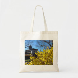 Tabernacle en Forsythia - Martha's wijngaard Tote Bag