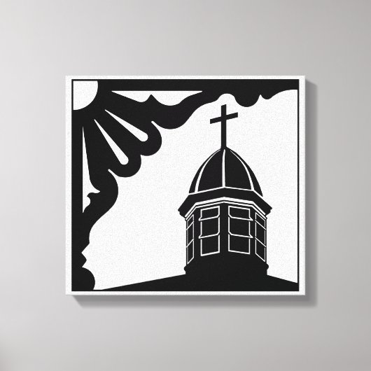 Tabernacle en Gingerbrood - Martha's wijntuin Can Canvas Afdruk (Voorkant)