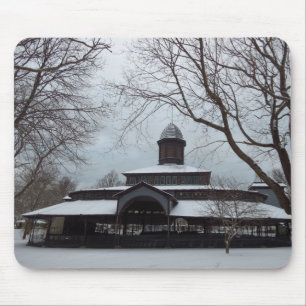 Tabernacle en Sneeuwgrijze hemden - Martha's wijng Muismat