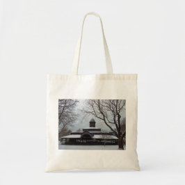 Tabernacle en Sneeuwgrijze hemden - Martha's wijng Tote Bag