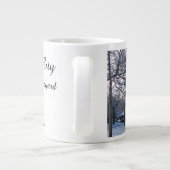 Tabernacle Morning After Snow - Martha's wijntuin Grote Koffiekop (Achterkant)