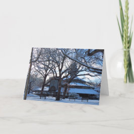 Tabernacle Morning After Snow - Martha's wijntuin Kaart