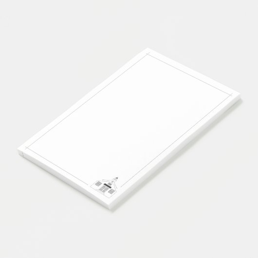 Tabernacle plaatst zijn post-it® notes (Schuin)