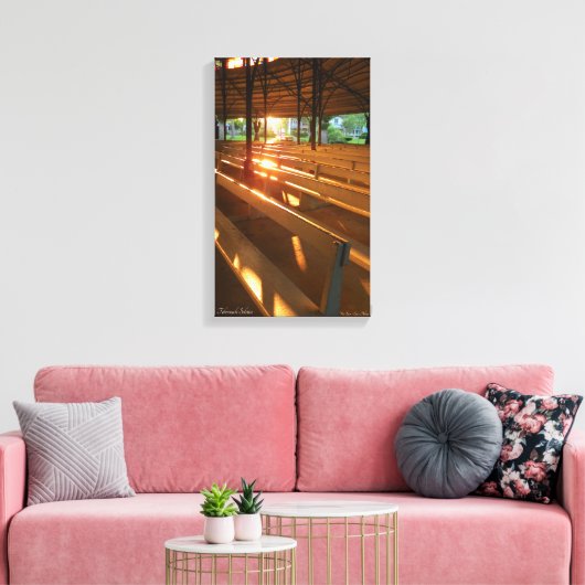 Tabernacle Solstice - Martha's wijngaard Canvas Afdruk (Insitu (Woonkamer))