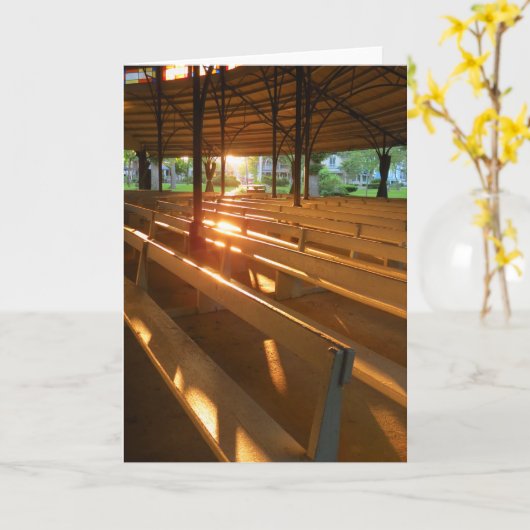 Tabernacle Solstice - Martha's wijnkaartje Kaart (Gele Bloem)