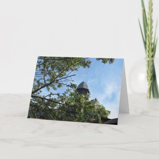 Tabernakel in de lente - Martha's wijngaard Kaart (Voorkant)