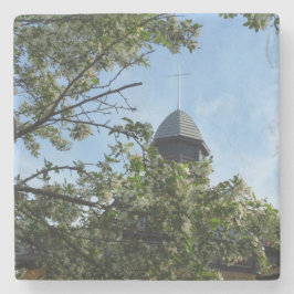 Tabernakel in de lente - Martha's wijngaard Stenen Onderzetter