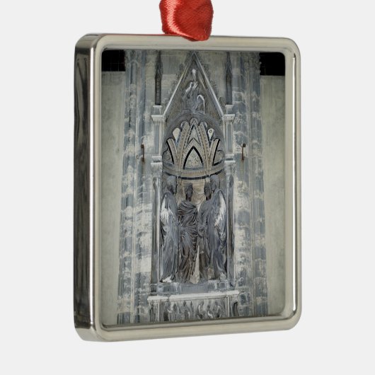 Tabernakel met vier kruipende heiligen metalen ornament (Rechts)