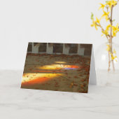 Tabernakelbladeren en licht - Martha's wijngaard Kaart (Gele Bloem)