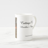 Tabernakelbladeren en licht - Martha's wijngaard Porselein Kop (Voorkant rechts)