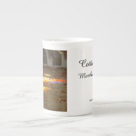 Tabernakelbladeren en licht - Martha's wijngaard Porselein Kop