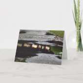 Tabernakelvensterreflectie - Martha's wijntuin Kaart (Voorkant)