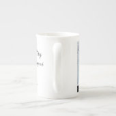 Tabernakskruis in sneeuw - Martha's wijntuin Porselein Kop (Achterkant)