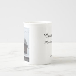 Tabernakskruis in sneeuw - Martha's wijntuin Porselein Kop