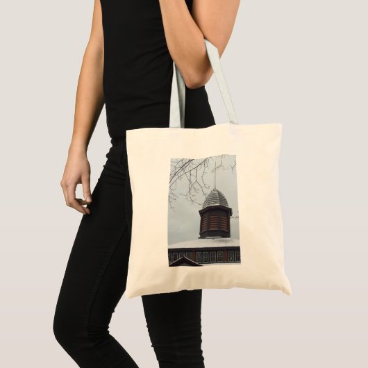 Tabernakskruis in sneeuw - Martha's wijntuin Tote Bag (Voorkant (product))