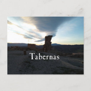Tabernas Moorse kasteel ruïne Briefkaart