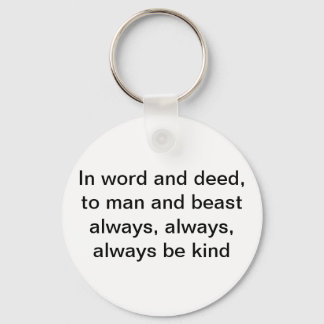 Tabethan Motto Sleutelhanger