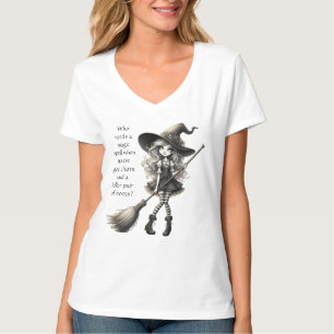 Tabitha en haar laarzen - Heks T-shirt