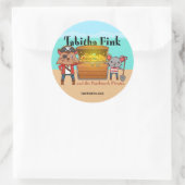 Tabitha Fink en Patchwork Pirates Sticker (Tas)