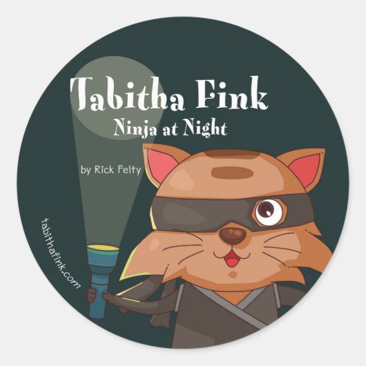 Tabitha Fink Ninja Stickers (Voorkant)