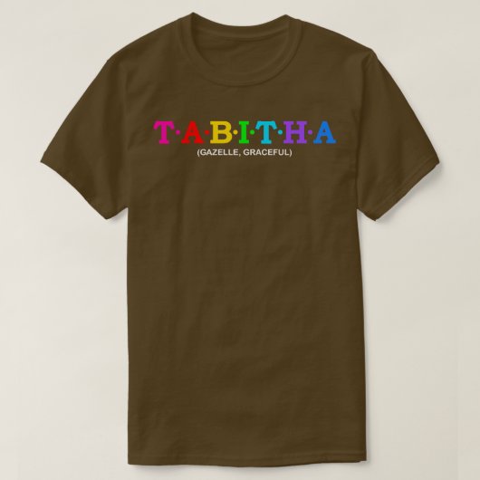 Tabitha Gazelle Graceful T-shirt (Design voorkant)