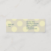 Tabitha Mini Visitekaartje (Achterkant)