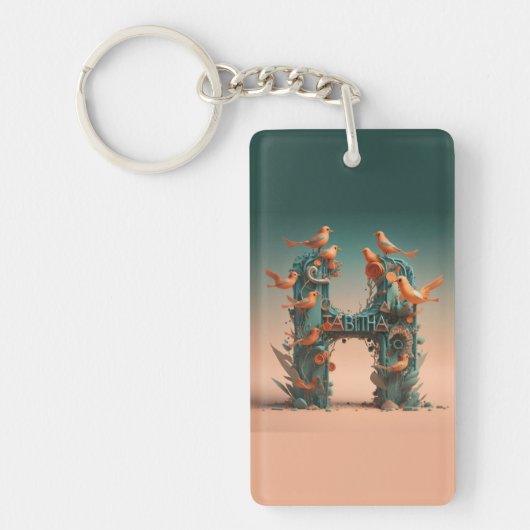 Tabitha Naam Sleutelhanger (Voorkant)